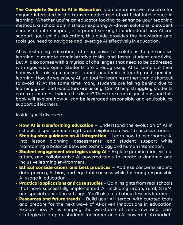 The Complete Guide to AI in Education